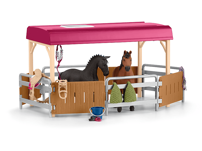 SCHLEICH Pferdetransporter Spielset Mehrfarbig