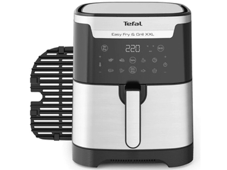 Frytkownica beztłuszczowa, Tefal Easy Fry&Grill XXL EY801D, pojemność 6,5 l, funkcja grilla – zdjęcie 2