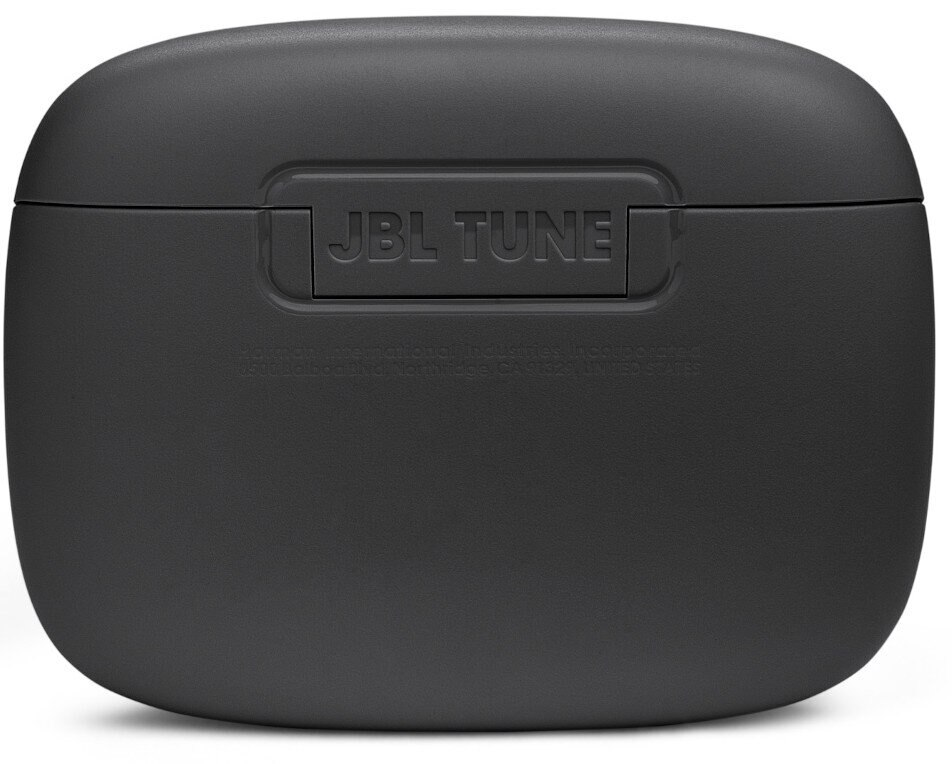 Czarne etui ładujące do słuchawek JBL TUNE.