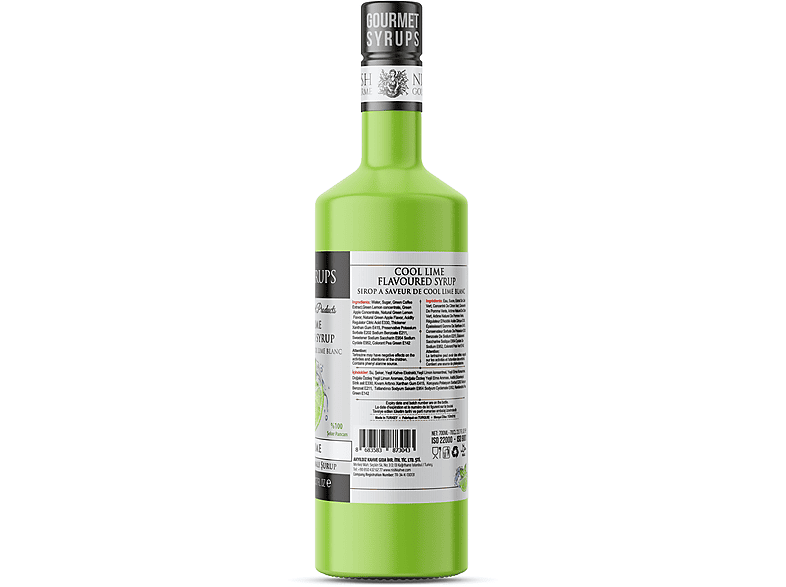 NISH Cool Lime Aromalı Şurup 700 ml_1