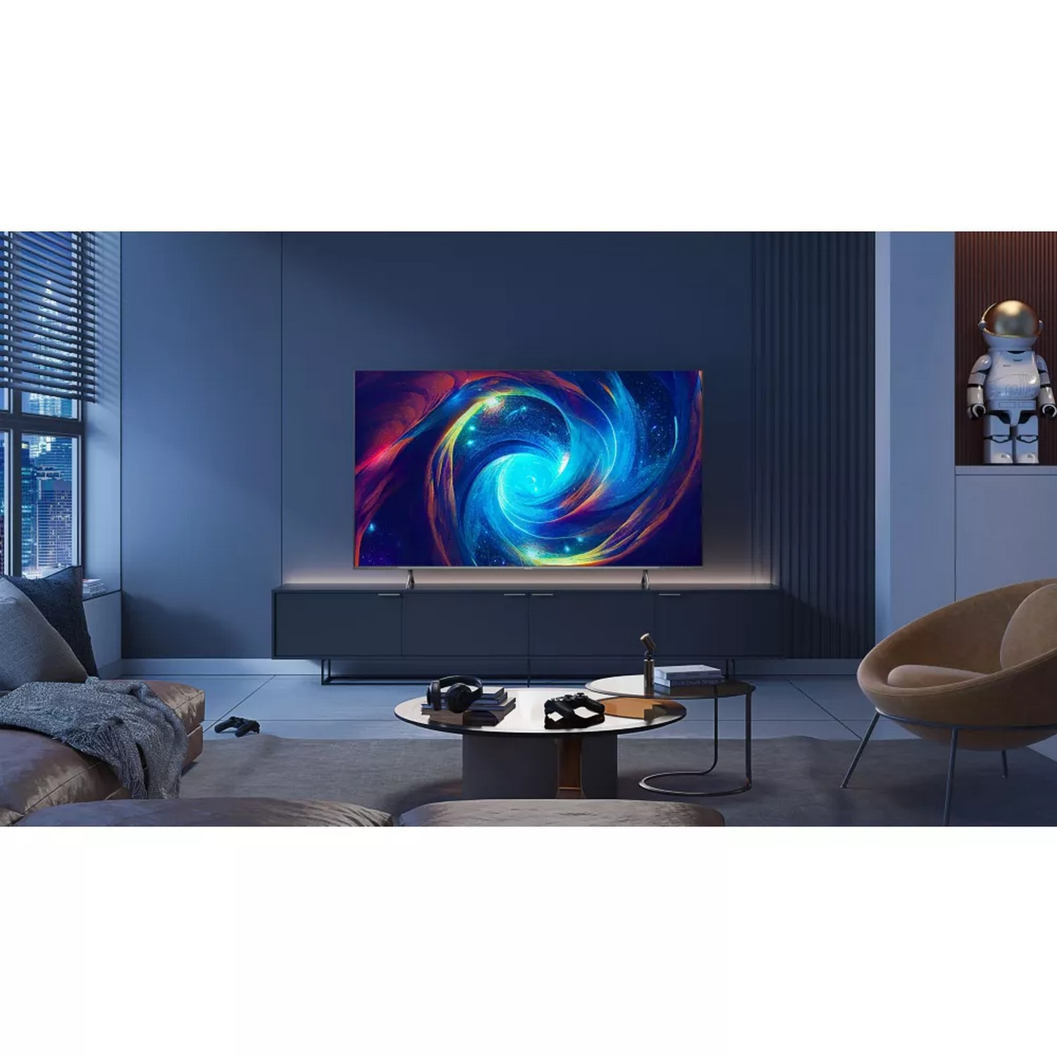 HISENSE 55E7KQ 55" QLED Smart 4K - QLED 4K - TV QLED - 55 pouces