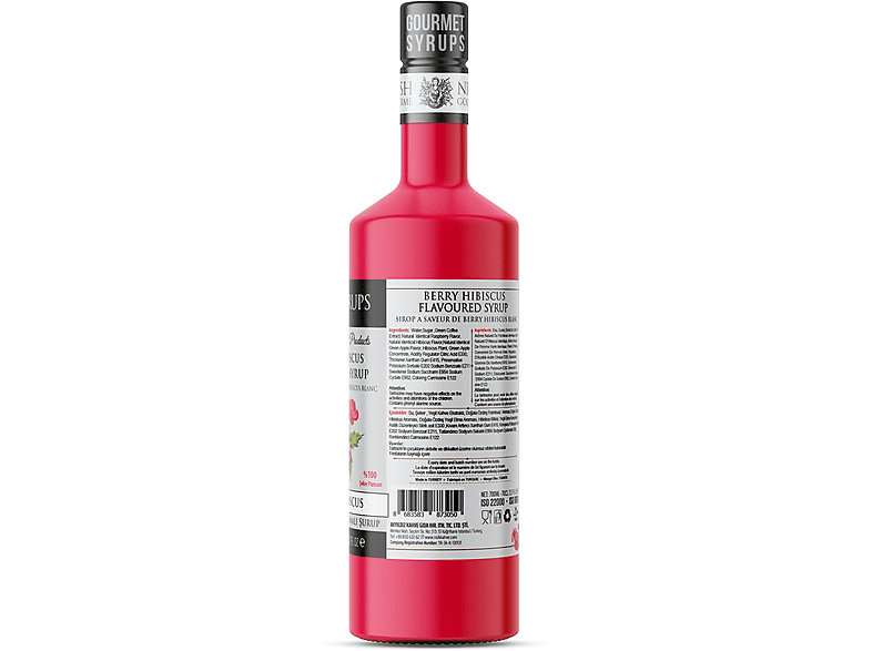 NISH Berry Hibiscus Aromalı Şurup 700 ml_1