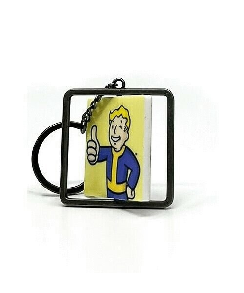 Brelok GOOD LOOT Fallout Turnable Key Ring