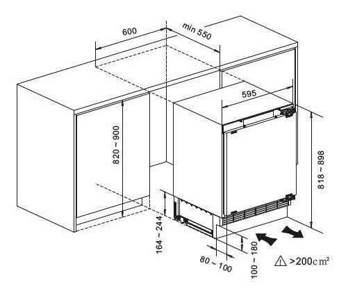 Lodówka MPM MPM-116-CJI-17/A