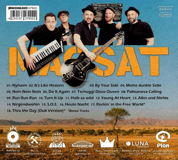 Macsat - Turn It Up  - (CD)