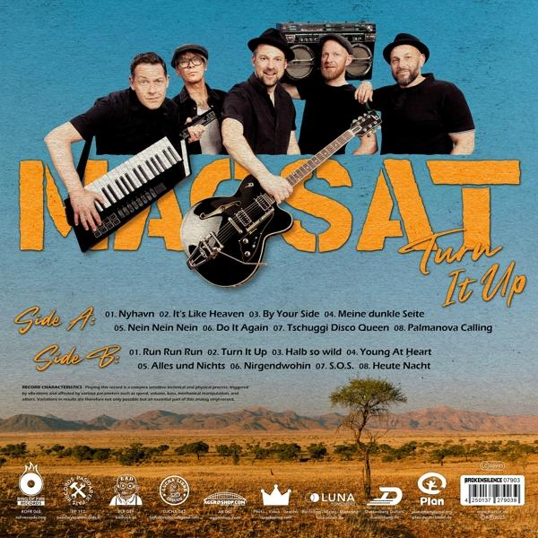 Macsat - Turn It Up (Gatefold/180Gr. Crystal Clear Vinyl)  - (Vinyl)