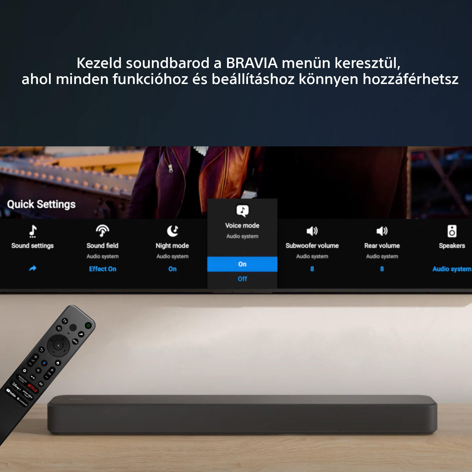 Egy nő elektromos fogkefével tisztítja a fogát. A feje fehér és zöld.