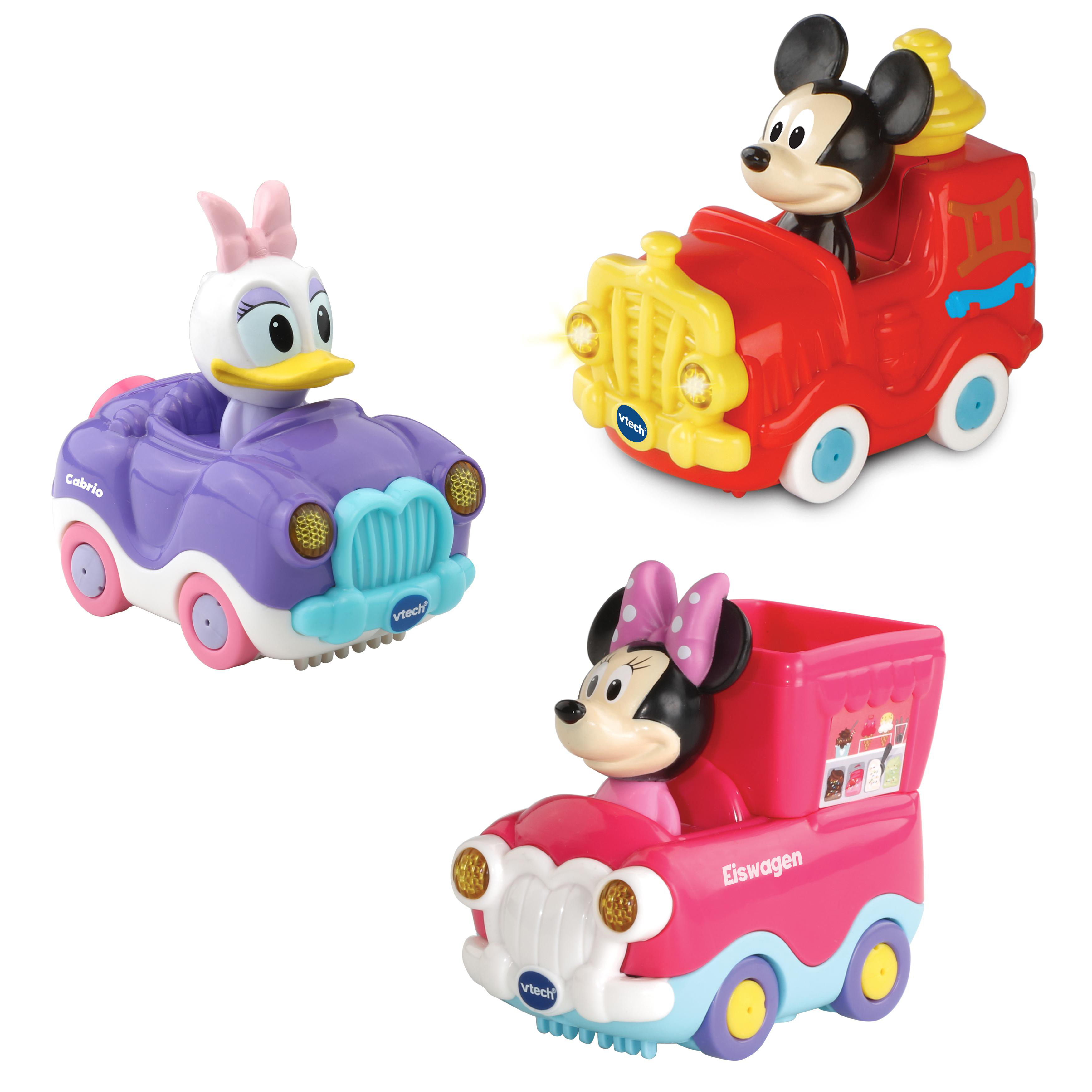 VTECH TUT TUT Baby Flitzer - DISNEY SET 2 Tut Tut Baby Flitzer Spielset, Mehrfarbig