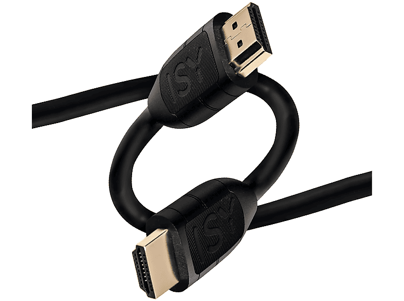 ISY IHD-9020 8K High Speed HDMI Kabel, 7 Meter, Schwarz