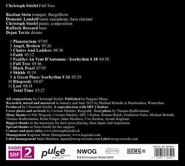 Christoph Stiefel - Full Tree  - (CD)