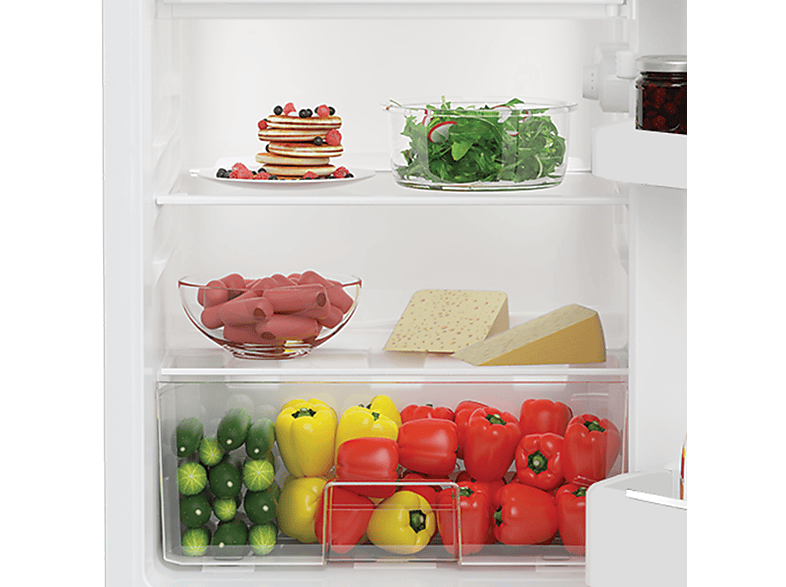 BEKO B1754FN Kühlschrank (110 l, E, 866 mm hoch}, Weiß)