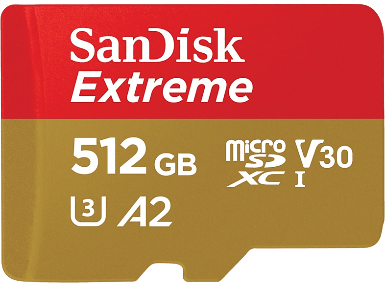 Sandisk Geheugenkaart Extreme Microsdxc 512 Gb (00121589)