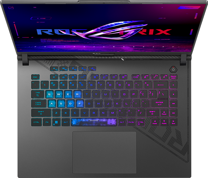 ASUS ROG Strix G16 G614JI-N4133W Gamer laptop (16" WQXGA/Core i7/16GB/512 GB SSD/RTX4070 8GB/Win11H)