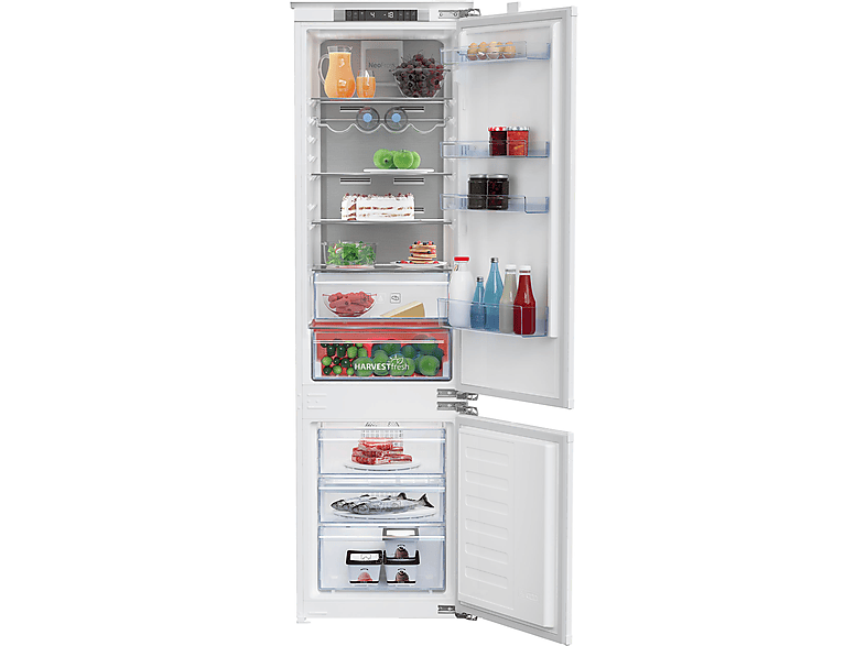 BEKO BCNA306E4FN Kühlgefrierkombination (E, 284 l, 1935 mm hoch, Weiß)