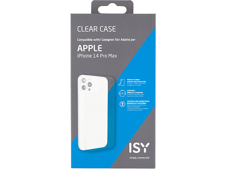 Etui ISY ISC-1025 do iPhone 14 Pro Max Przezroczyste – zdjęcie 2