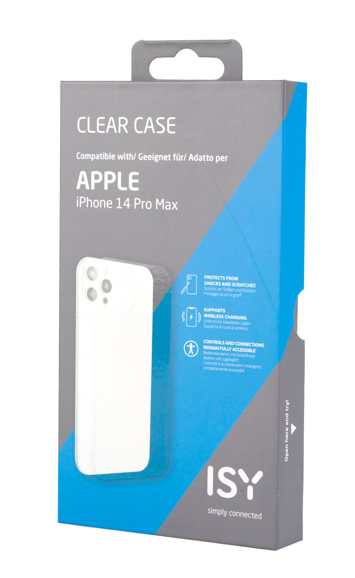 Pudełko na etui na telefon z tekstem i obrazem etui.