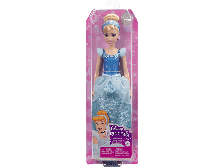 BARBIE HLW06 Disney Cinderella-Puppe Spielzeugpuppe Prinzessin Mehrfarbig