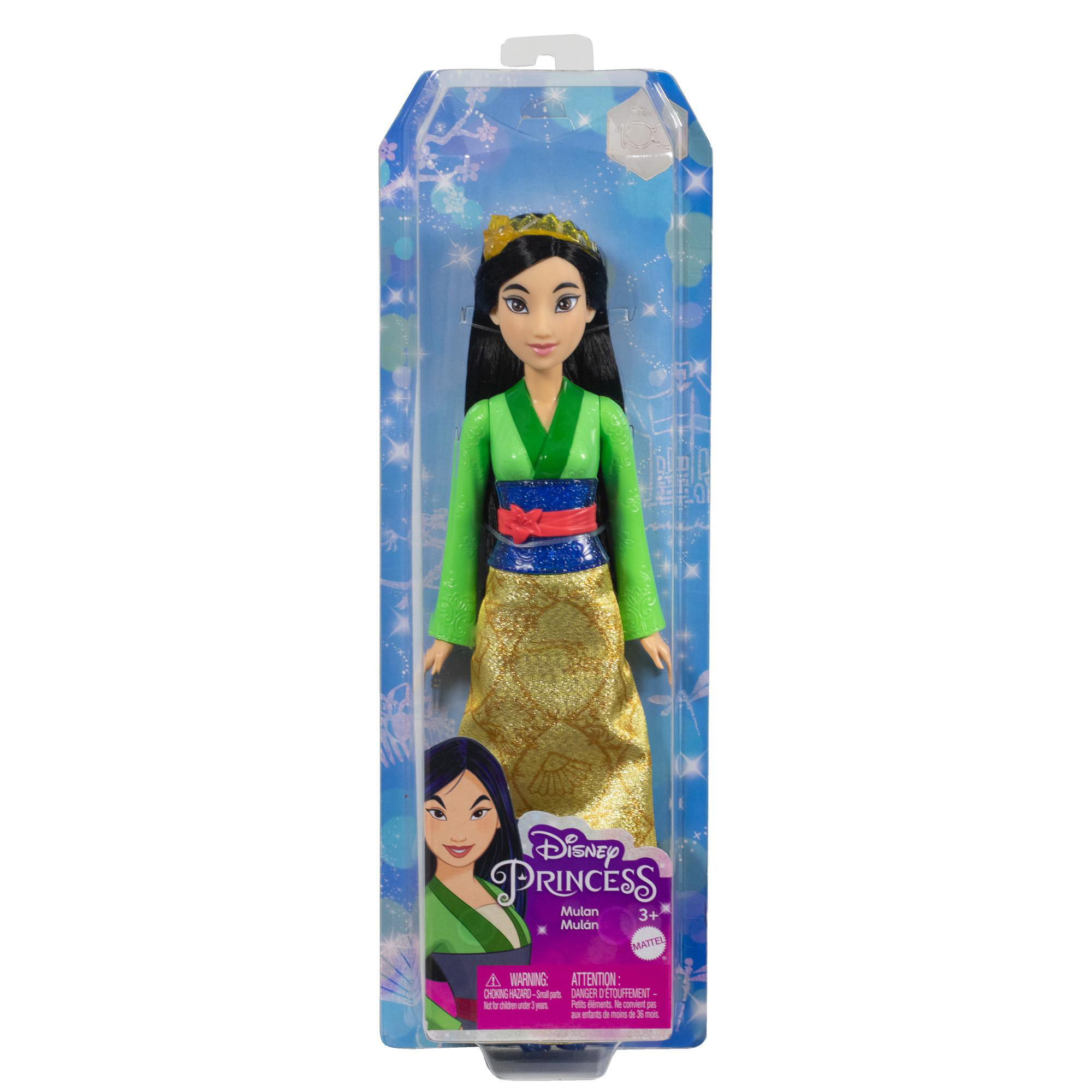 Disney Mulan-Puppe HLW14 Prinzessin Spielzeugpuppe BARBIE Mehrfarbig