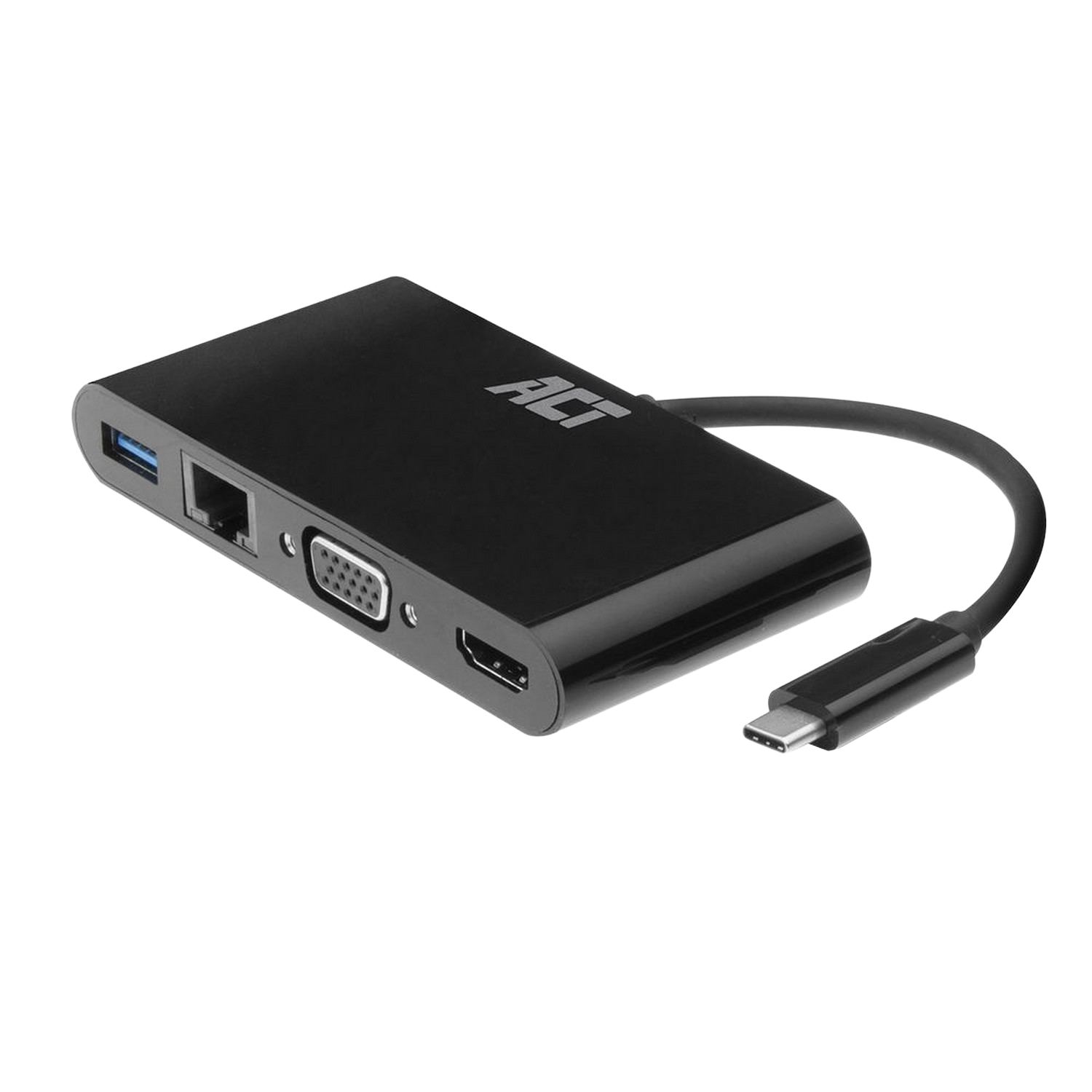 ACT Adaptateur vidéo 4 en 1 USB-C 4K (AC7330)