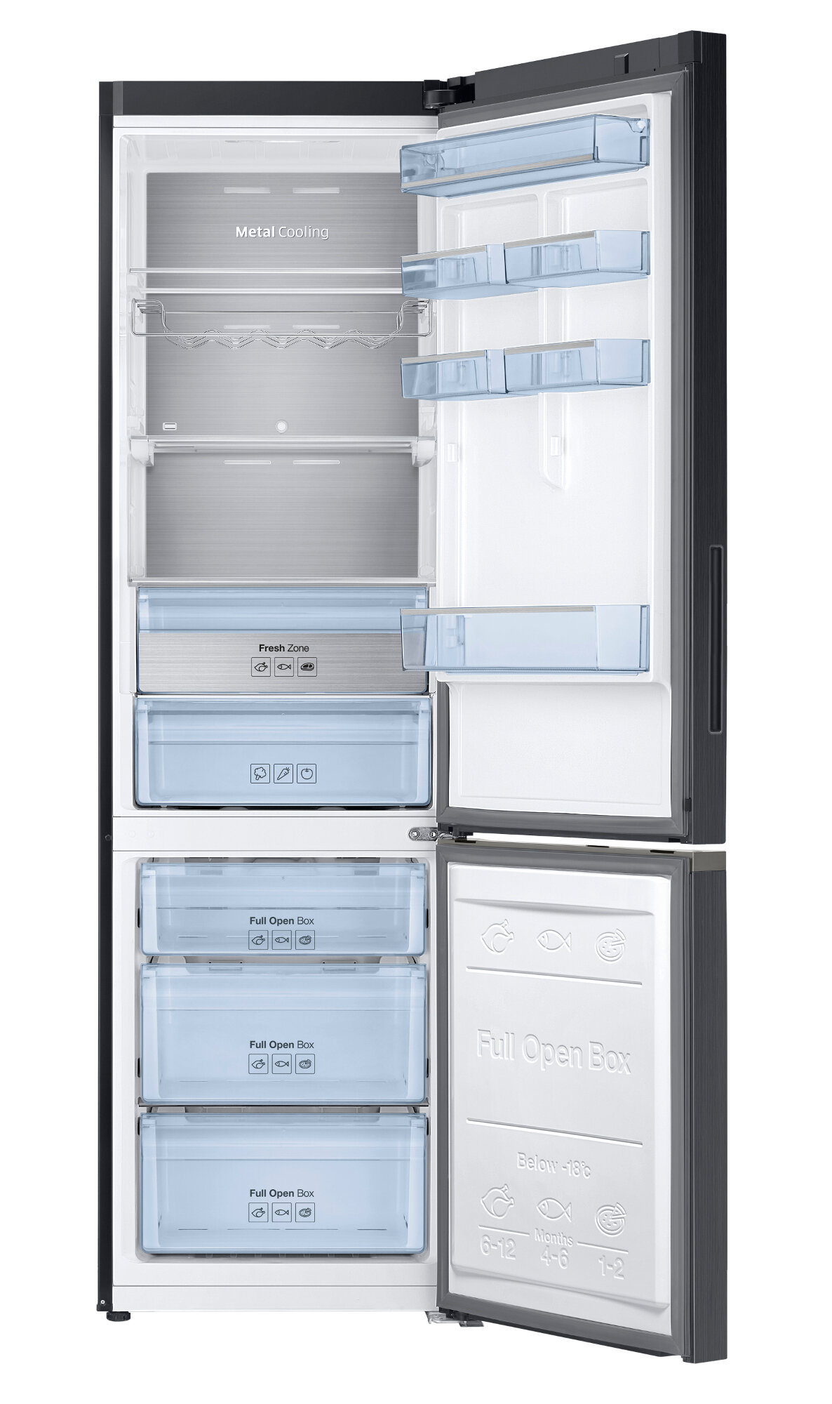 Lodówka SAMSUNG RB37K63632C/EF