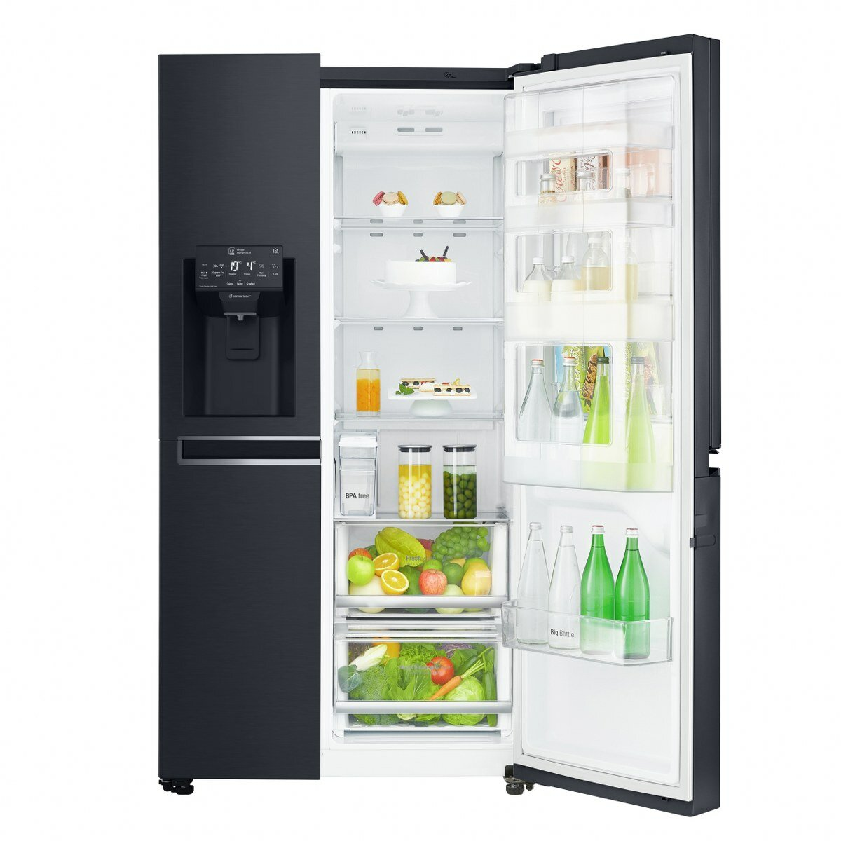 Lodówka LG GSJ761MCUZ