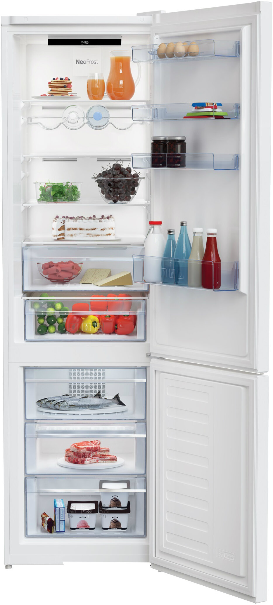 Lodówka BEKO RCNA406E40W