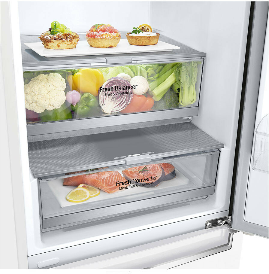 Lodówka LG GBB72SWDFN