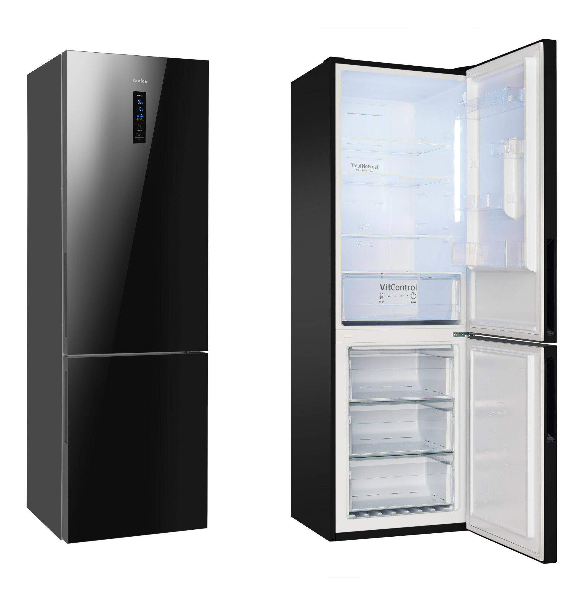 Lodówka AMICA FK3356.4GBDF