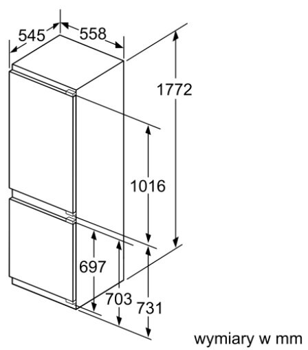 Lodówka SIEMENS KI86NADF0