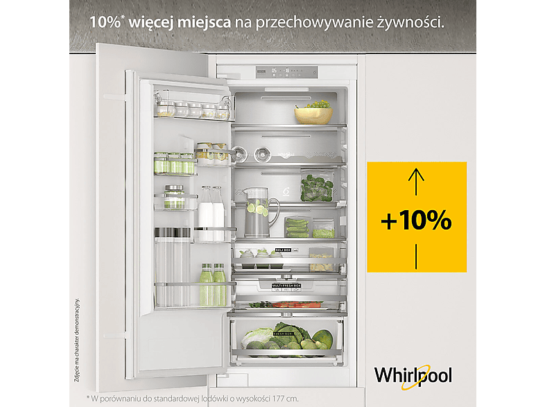 Whirlpool WHC20 T352 Pełny No Frost 193,5cm Komora świeżości – zdjęcie 2