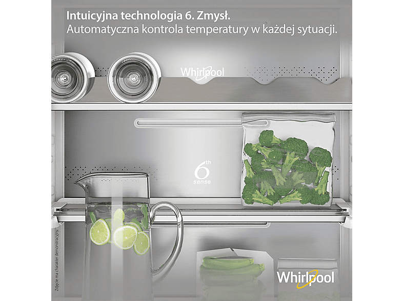 Whirlpool WHC20 T352 Pełny No Frost 193,5cm Komora świeżości – zdjęcie 3