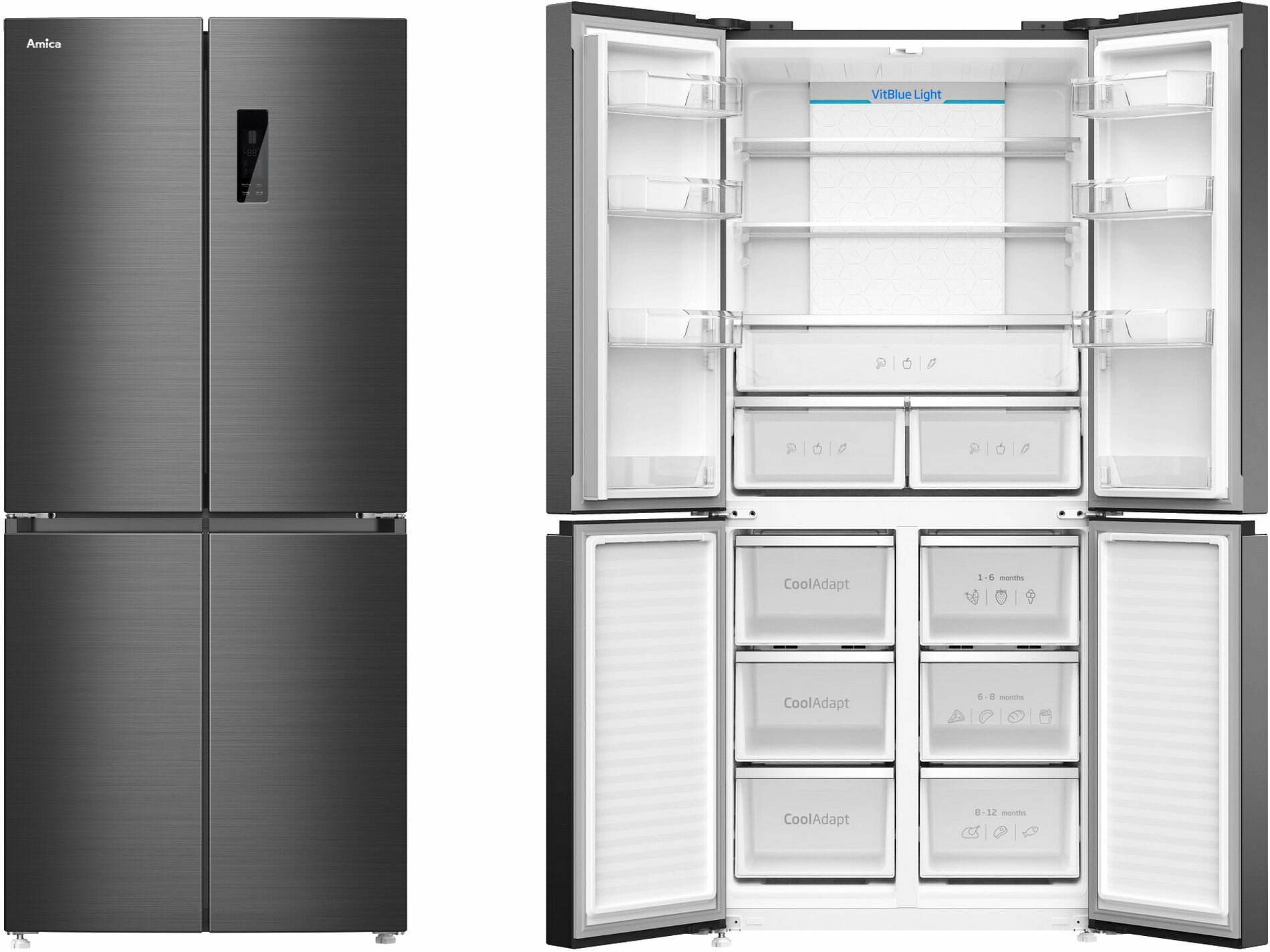 Lodówka AMICA FY5169.3DFBX