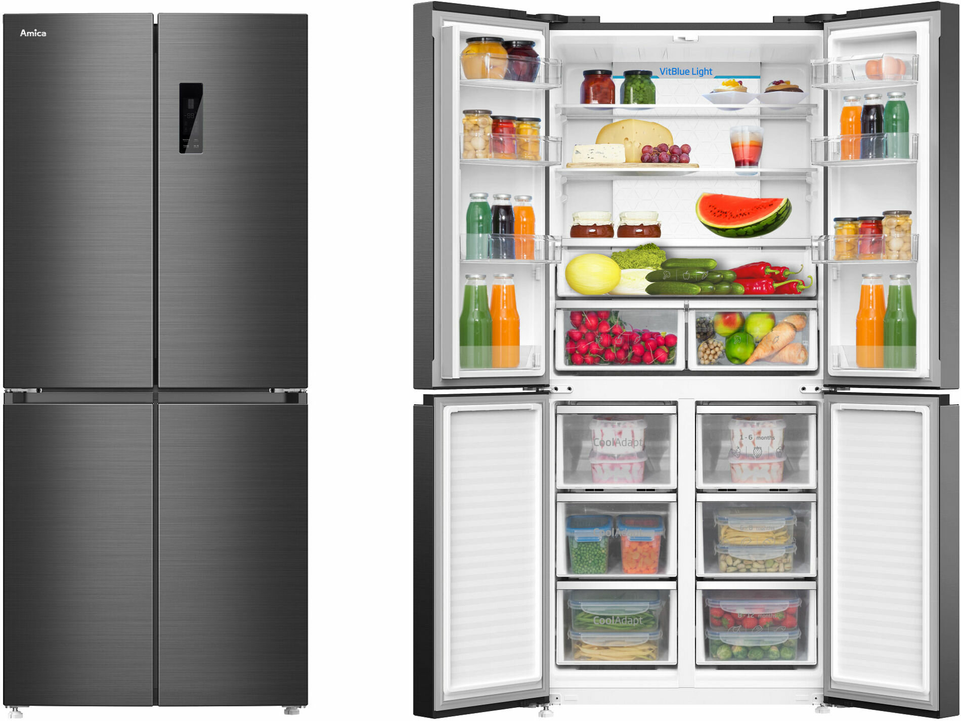 Lodówka AMICA FY5169.3DFBX