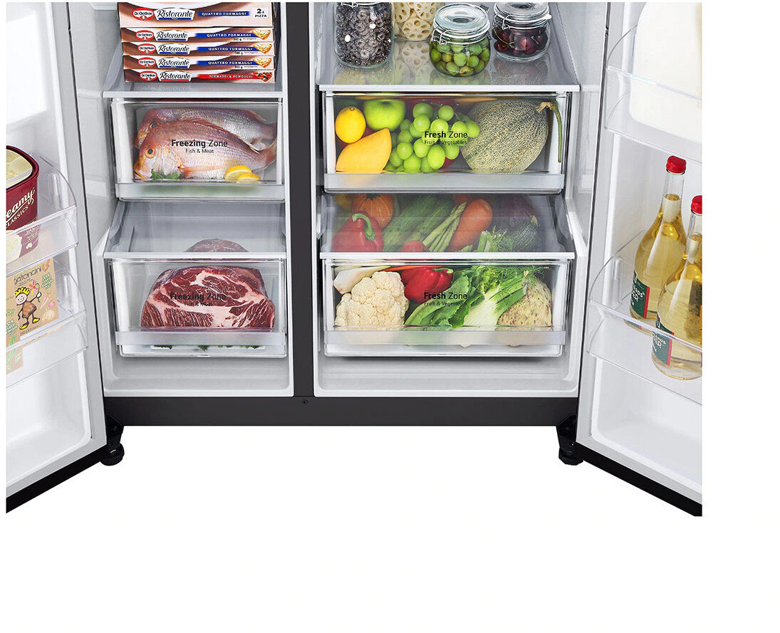 Lodówka LG GSBV70WBTM