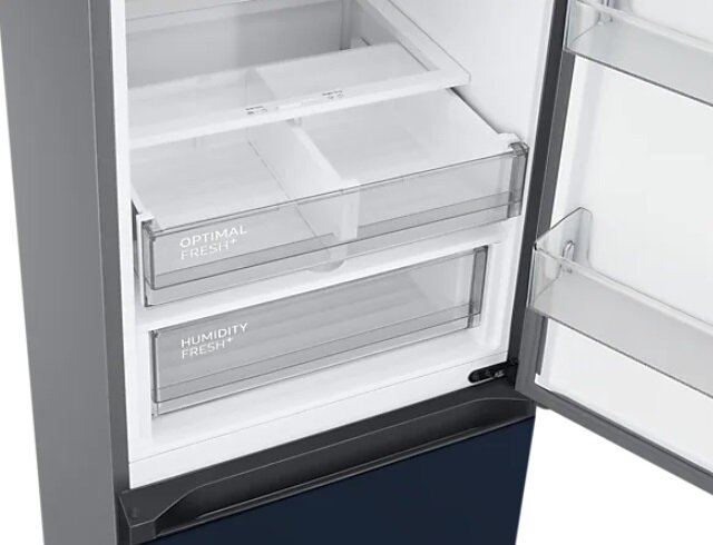 Lodówka SAMSUNG Bespoke RB38A7B6C41/EF 203cm Elegancki granat NoFrost SpaceMax™