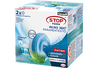 CERESIT H2629464 Stop Pára utántöltő tabletta, frissítő vízesés, 2x450g