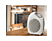 DELIGHT 51113C Hősugárzó ventilátor, fehér-szürke