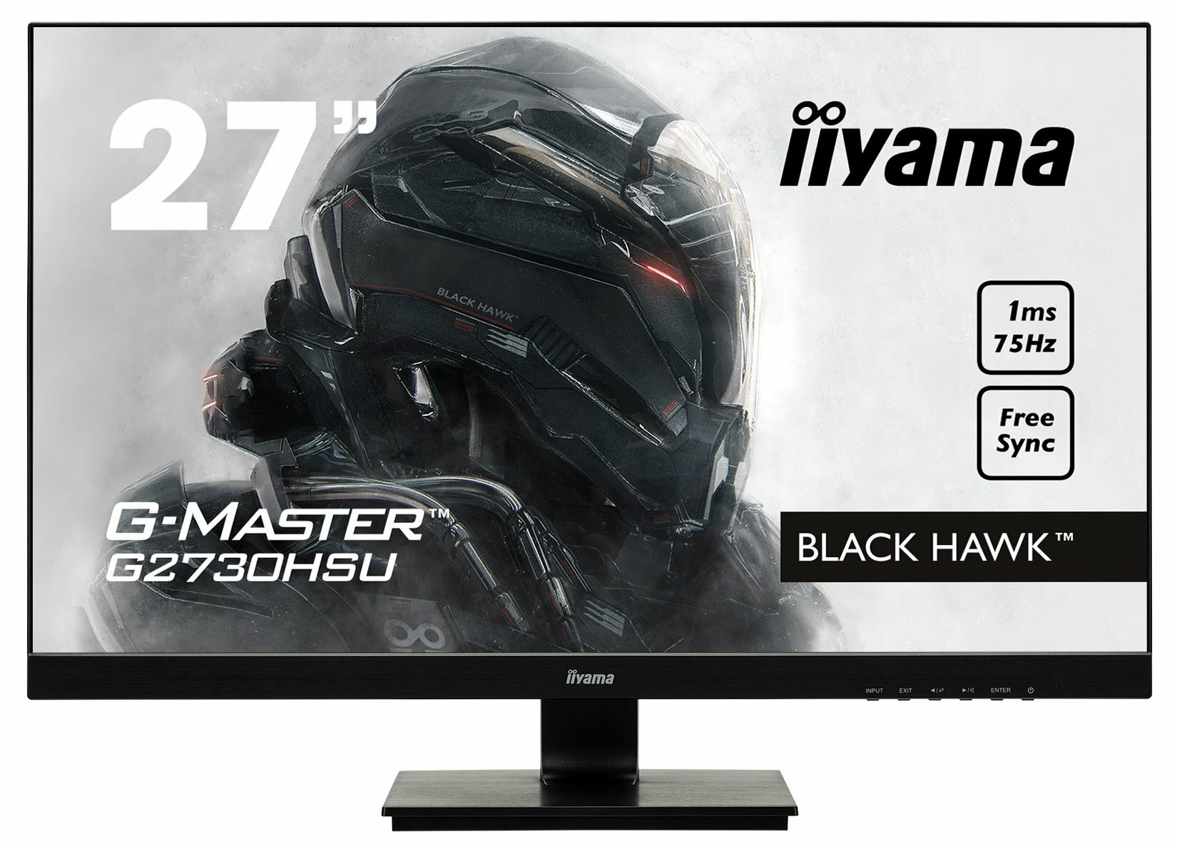 Monitor IIYAMA G-Master Black Hawk G2730HSU-B1