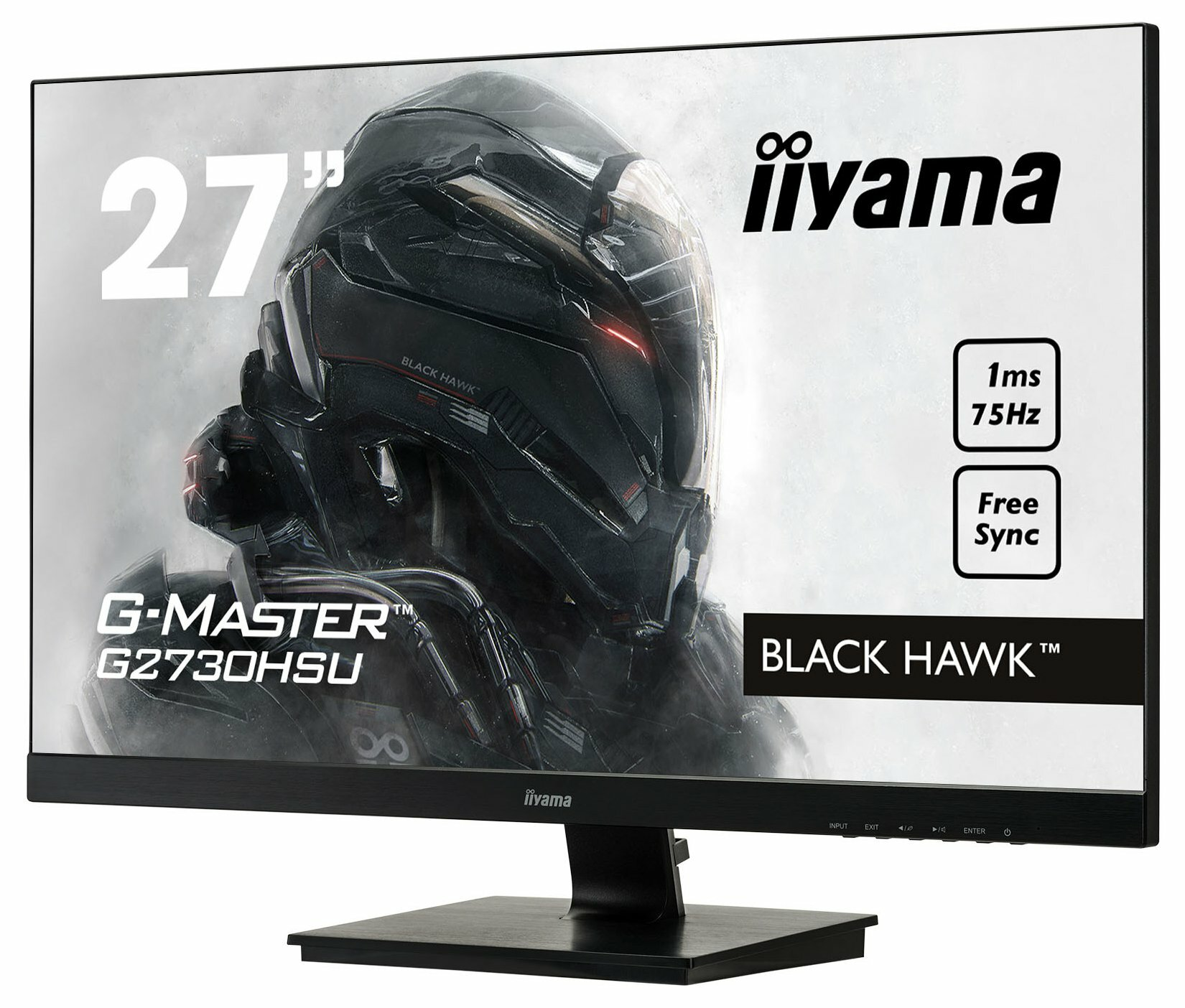 Monitor IIYAMA G-Master Black Hawk G2730HSU-B1