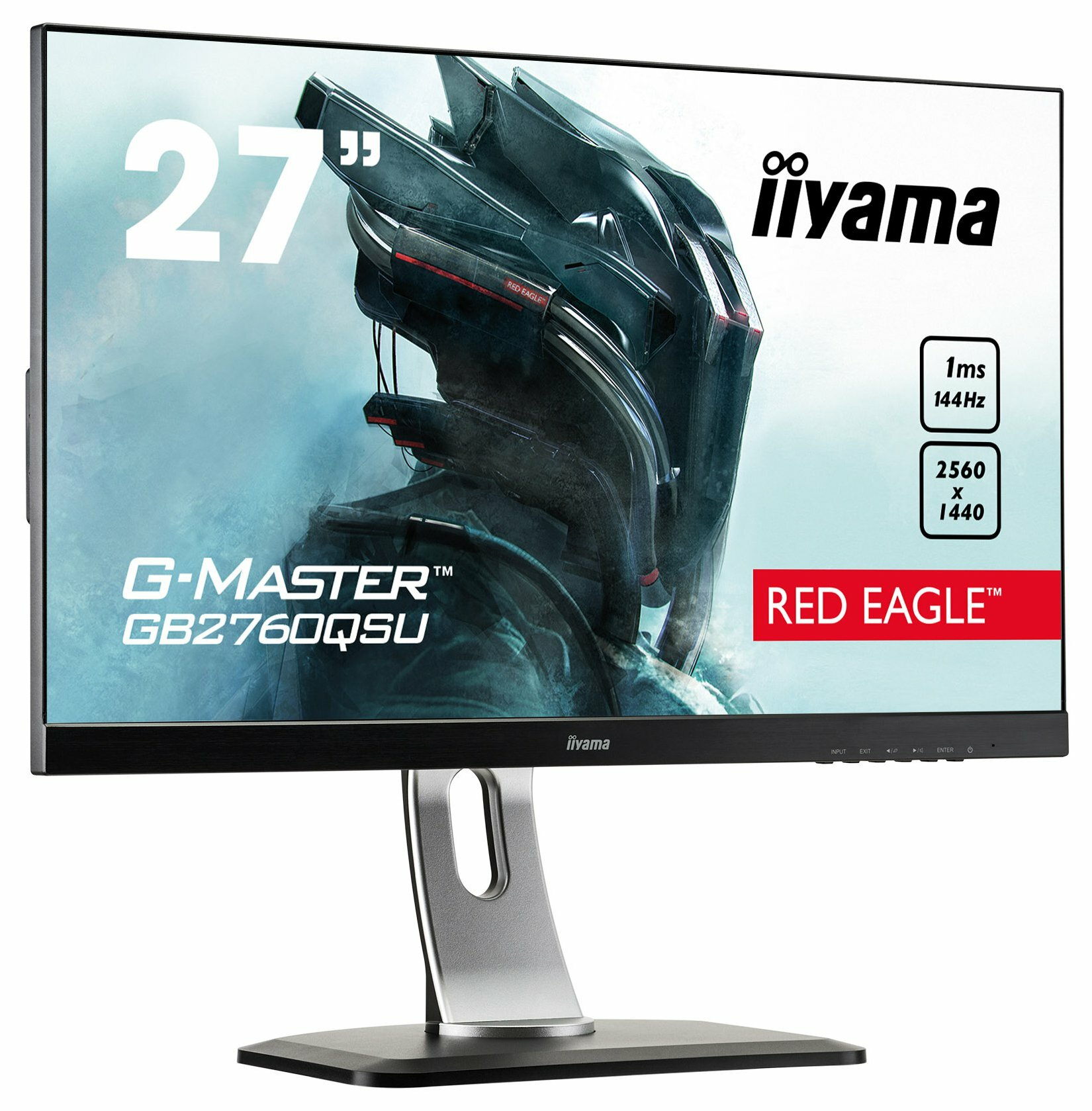 Monitor IIYAMA G-Master Red Eagle GB2760QSU-B1