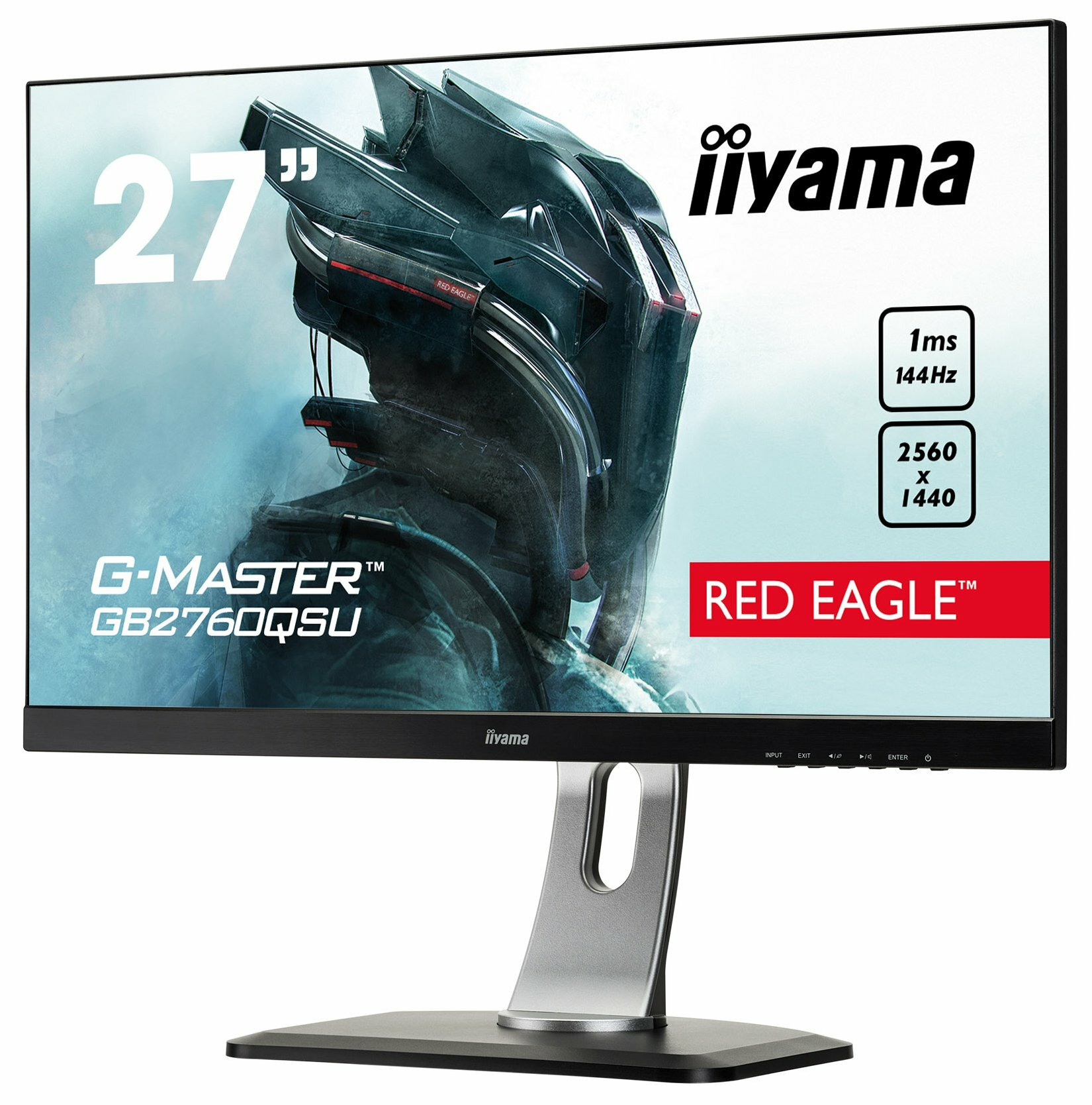 Monitor IIYAMA G-Master Red Eagle GB2760QSU-B1