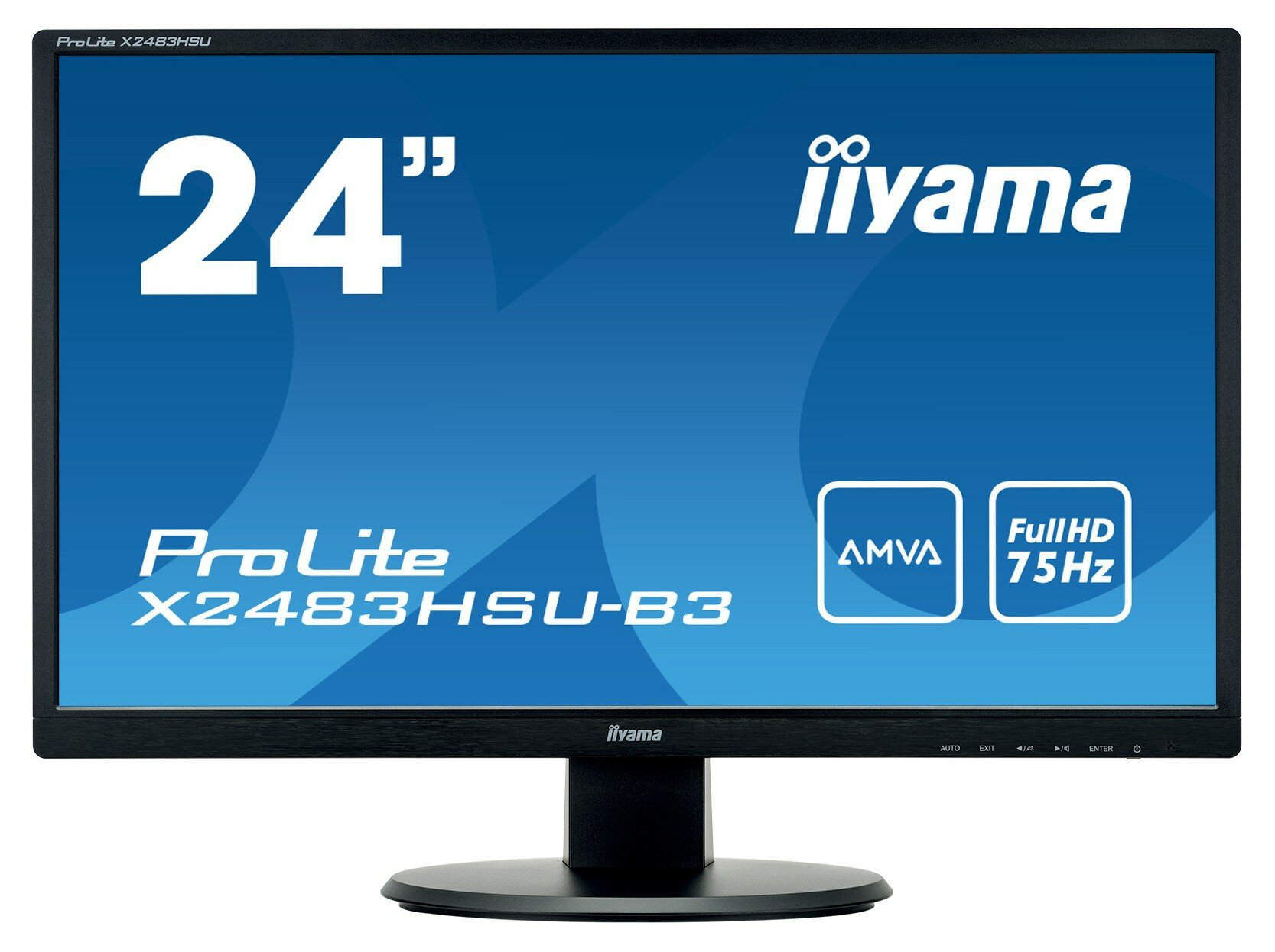 Monitor IIYAMA ProLite X2483HSU-B3 23.8 FHD AMVA 4ms