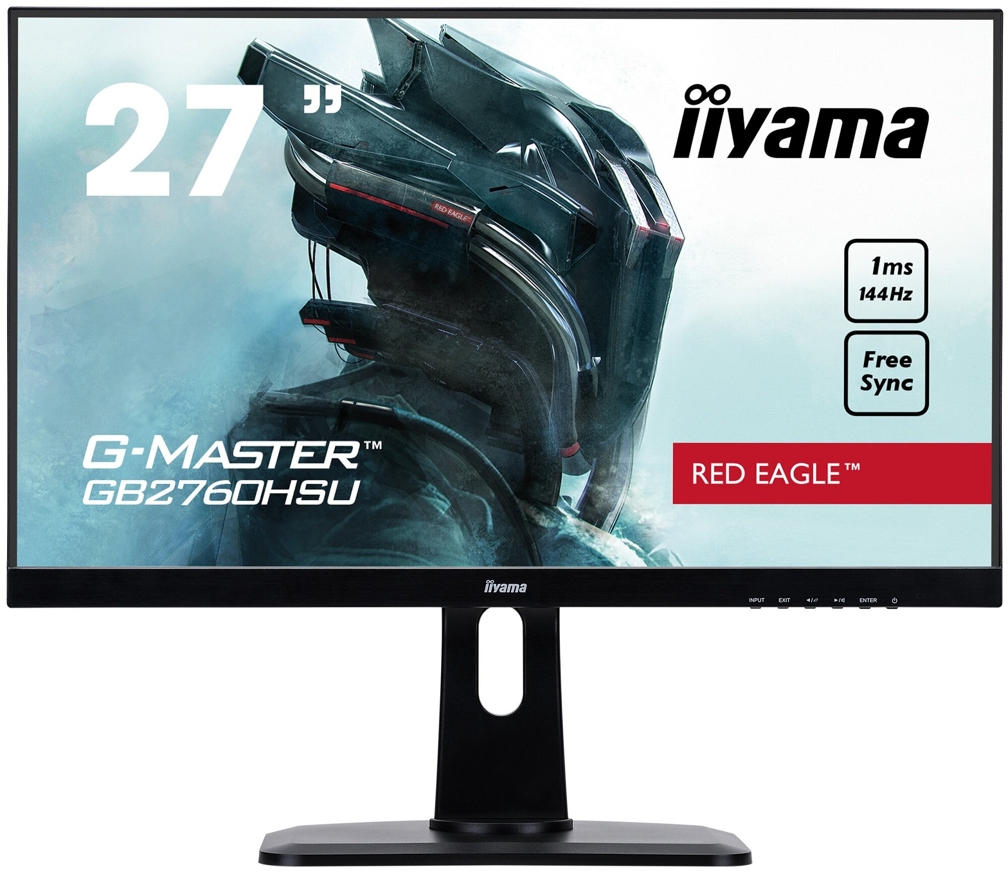 Monitor IIYAMA G-Master GB2760HSU-B1 27 FHD TN 1ms