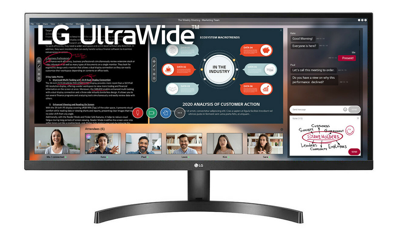 Monitor LG 29WL500-B 29 UWFHD IPS 5ms