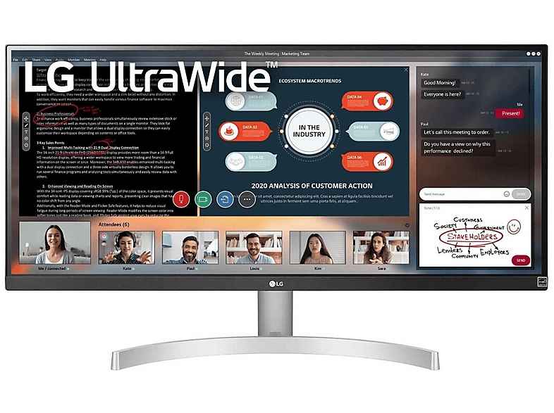LG 29WN600-W 29 UWFHD IPS 5ms