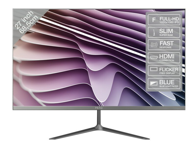 Monitor PEAQ PMO S270-IFC 27 FHD IPS 5ms