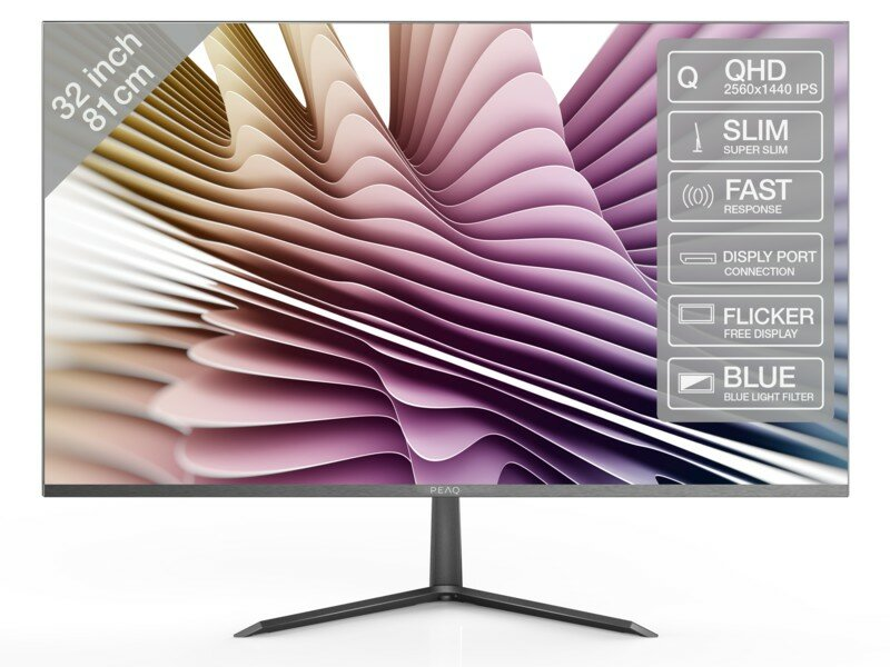 Monitor PEAQ PMO S320-IQC 32 QHD IPS