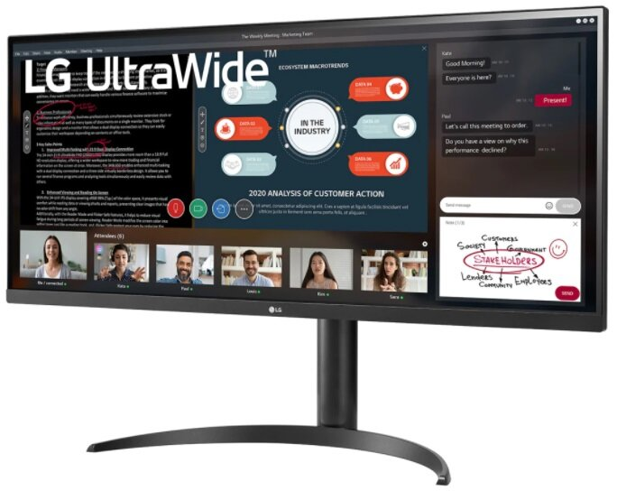 Monitor LG 34WP550-B 34 UWFHD IPS 5ms