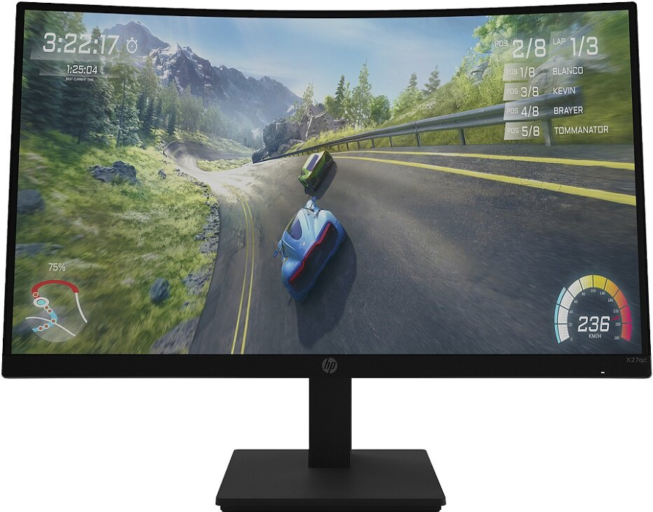 Monitor HP X27c FHD VA 165Hz 1ms Gaming (32G13E9)