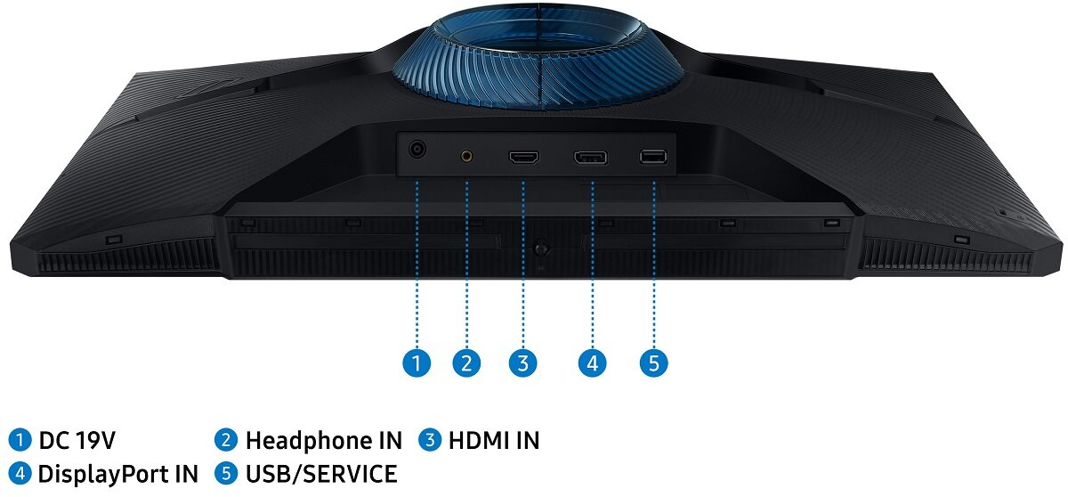 Monitor SAMSUNG Odyssey G3 LS24AG320NUXEN 24 FHD VA 1ms 165Hz